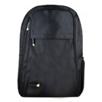 Techair TANZ0701v6 14-15.6" Laptop Backpack Black Lightweight Impact Resistant with Front Pockets and Compartments