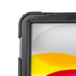 Techair TAXIPF069v2 Military Grade Rugged Case for iPad 10th & 11th Gen with Stand Pen Loop Hand Strap Black