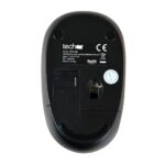 Techair TAXM410R Silent Wireless Mouse 1600 DPI Ergonomic Black USB Type-A Nano Receiver