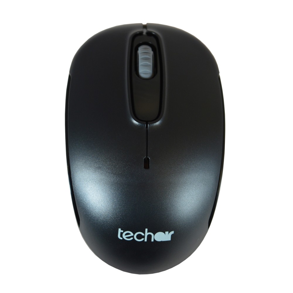 Techair TAXM410R Silent Wireless Mouse 1600 DPI Ergonomic Black USB Type-A Nano Receiver Techair TAXM410R Silent Wireless Mouse 1600 DPI Ergonomic Black USB Type-A Nano Receiver