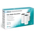 TP-Link Deco M4 AC1200 Whole Home Mesh Wi-Fi System 3 Pack White