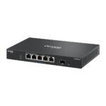 TP-Link ES206XPP-M2 Managed L2 Network Switch 5x2.5G Ethernet Ports 1 SFP+ PoE++ 120W Budget Desktop Wall Mounting Black