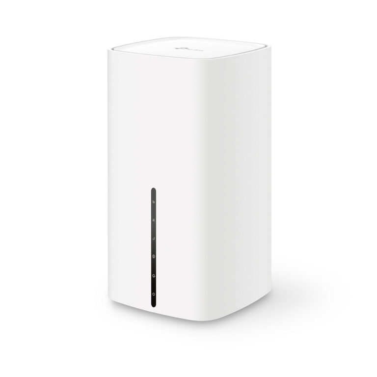 TP-Link NX510v 5G AX3000 Dual-Band Wi-Fi 6 Telephony Router, SIM Slot, 3x Gigabit Ports - White