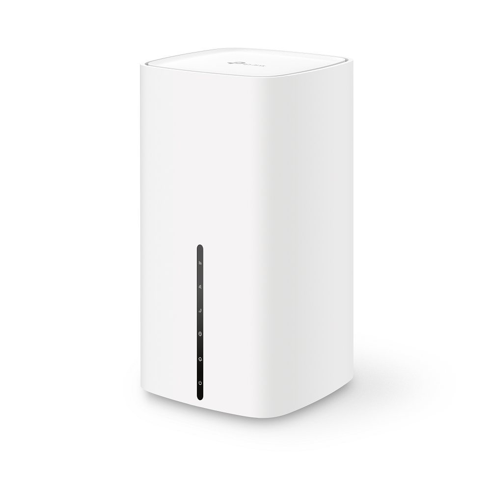 TP-Link NX510v 5G AX3000 Dual-Band Wi-Fi 6 Telephony Router, SIM Slot, 3x Gigabit Ports - White TP-Link NX510v 5G AX3000 Dual-Band Wi-Fi 6 Telephony Router, SIM Slot, 3x Gigabit Ports - White