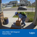 TP-Link Tapo C500TD20-BUN Smart home security kit with 1080p outdoor camera and 2K video doorbell White or Black