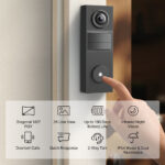 TP-Link Tapo C500TD20-BUN Smart home security kit with 1080p outdoor camera and 2K video doorbell White or Black