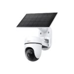 TP-Link Tapo D210C610KIT Smart Security Kit Video Doorbell and Camera 2K Solar Pan-and-Tilt White