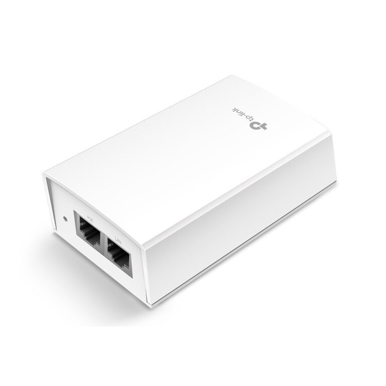 TP-Link TL-POE4824 Passive PoE Adapter 48V 24W Gigabit Ethernet 2 Port RJ-45 White