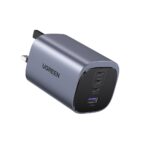 Ugreen NEXODE S 100W GaN Indoor Charger 4 Ports USB-C USB-A AC Adapter for Laptop Phone Tablet Power Bank