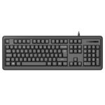 VIDA Corporate 2-in-1 Wired USB Full-size Keyboard and Mouse Kit Black UK QWERTY Membrane Switch 2400 DPI