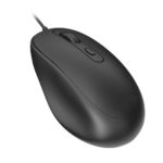 VIDA Corporate 2-in-1 Wired USB Full-size Keyboard and Mouse Kit Black UK QWERTY Membrane Switch 2400 DPI