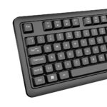 VIDA Corporate 2-in-1 Wired USB Full-size Keyboard and Mouse Kit Black UK QWERTY Membrane Switch 2400 DPI