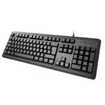 VIDA Corporate 2-in-1 Wired USB Full-size Keyboard and Mouse Kit Black UK QWERTY Membrane Switch 2400 DPI