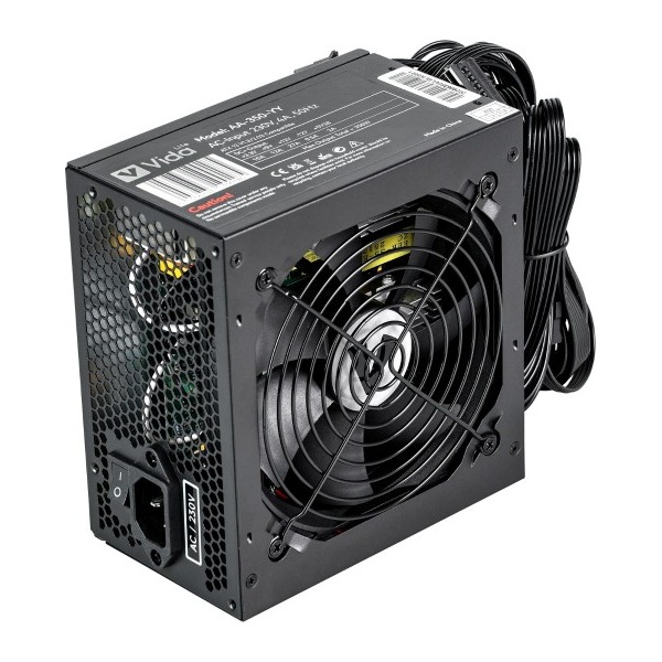 Vida Lite 400W ATX Power Supply Unit Non-Modular Black 120mm Fan