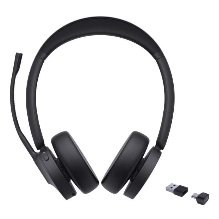 Yealink BH70 Dual UC Wireless Headset Bluetooth 5.2 USB-C/A Noise Cancelling Mic Office Call Center Black