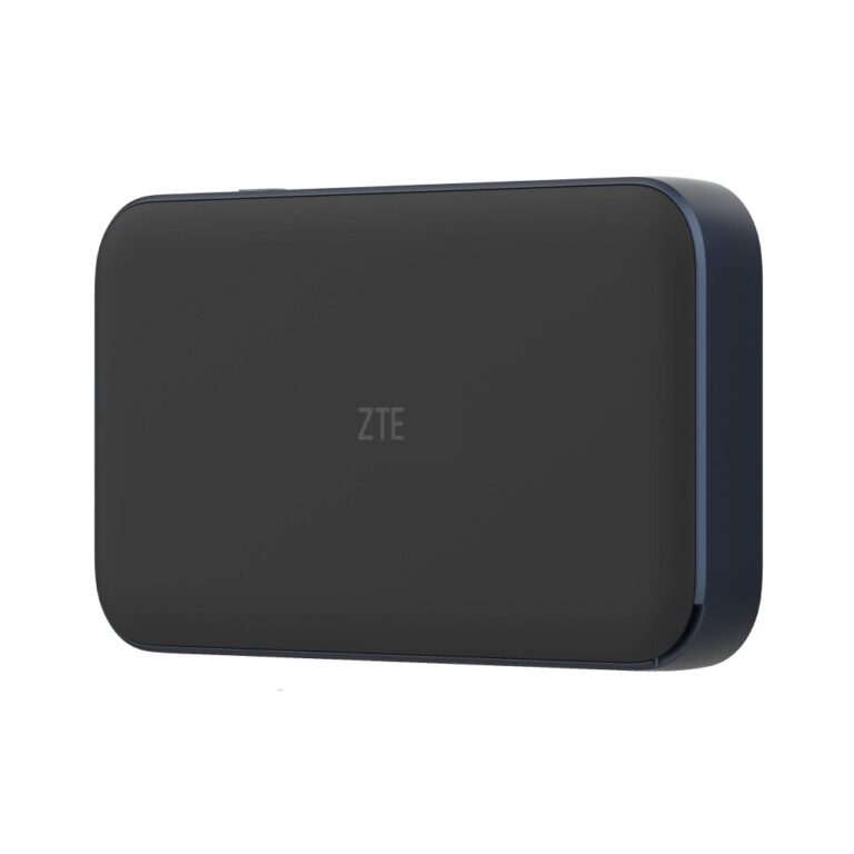 ZTE MU5001 Portable Cellular Router 5G Wi-Fi 6 Gigabit Ethernet 2.4" Display 4500 mAh Black