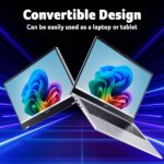 Acer Aspire Spin 14 Laptop 14" WUXGA Touch 120Hz Ryzen AI 5 330 16GB 512GB SSD Windows 11 Silver