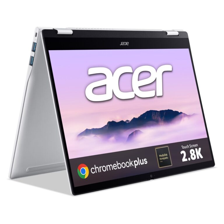 Acer Chromebook 514 Plus Spin 14" 2.8K Touchscreen Kompanio Ultra 910 12GB 256GB Chrome OS