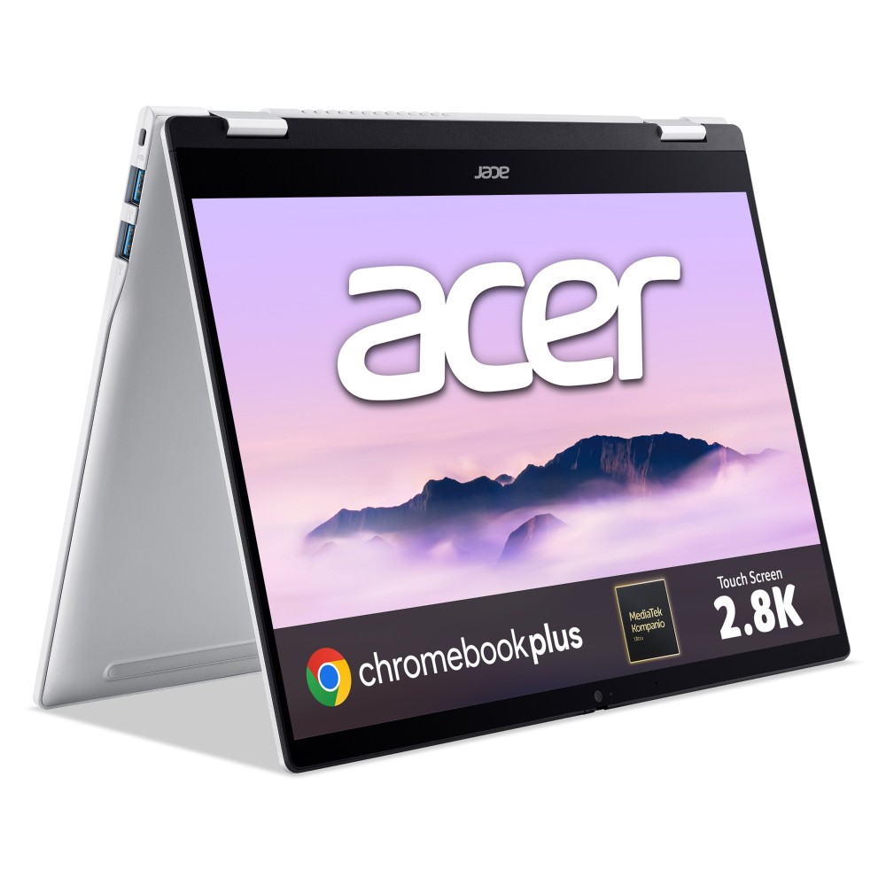 Acer Chromebook 514 Plus Spin 14" 2.8K Touchscreen Kompanio Ultra 910 12GB 256GB Chrome OS Acer Chromebook 514 Plus Spin 14" 2.8K Touchscreen Kompanio Ultra 910 12GB 256GB Chrome OS