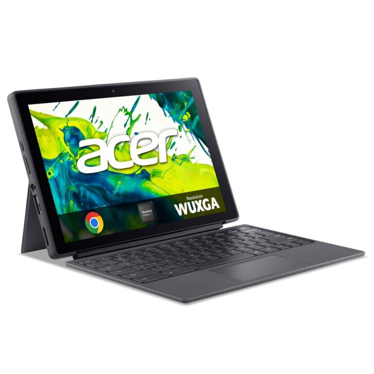 Acer Chromebook Chrometab 311 Tablet 11" WUXGA 4GB RAM 64GB Storage MediaTek Kompanio 520 Chrome OS Wi-Fi 6