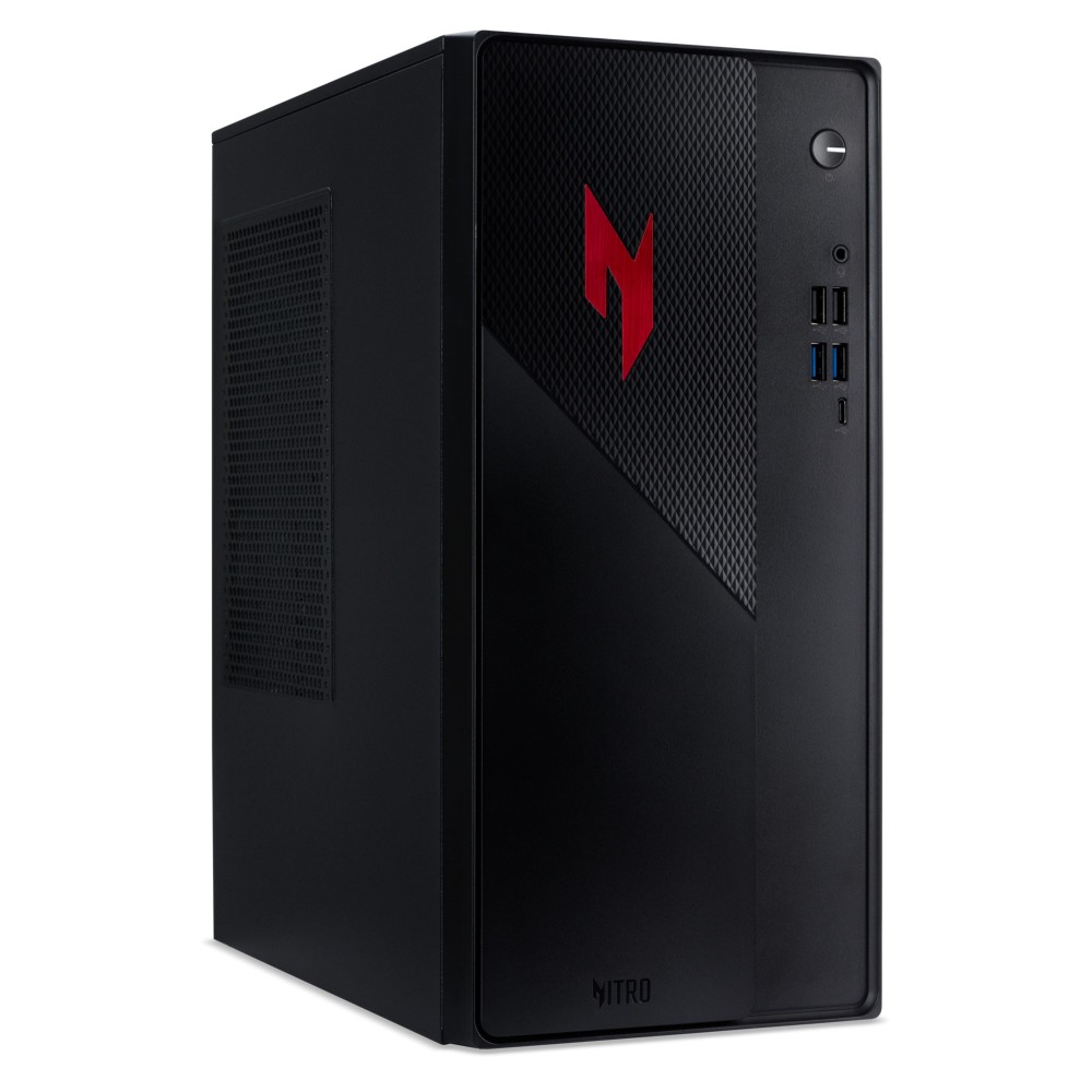 Acer NITRO 20 N20-101 Gaming Desktop Core 5 210H RTX 5050 8GB 16GB DDR4 512GB PCIe SSD Windows 11 Black Acer NITRO 20 N20-101 Gaming Desktop Core 5 210H RTX 5050 8GB 16GB DDR4 512GB PCIe SSD Windows 11 Black