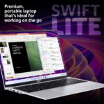 Acer Swift Lite 16 SFL16-31P Laptop Intel Core 3 N355 16" WUXGA 8GB DDR4 256GB SSD Windows 11 Silver