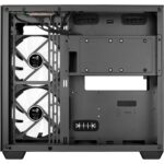 Aerocool Dryft v2 Mid Tower PC Case Tempered Glass RGB Lighting Supports ATX Micro-ATX Mini-ITX Black