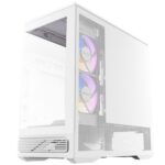 Antec Constellation C2M ARGB Micro-ATX PC Case White 270° Panoramic Tempered Glass 240mm 120mm PWM Fans USB-C