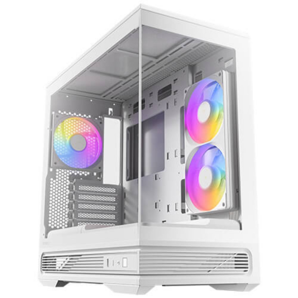 Antec Constellation C2M ARGB Micro-ATX PC Case White 270° Panoramic Tempered Glass 240mm 120mm PWM Fans USB-C Antec Constellation C2M ARGB Micro-ATX PC Case White 270° Panoramic Tempered Glass 240mm 120mm PWM Fans USB-C