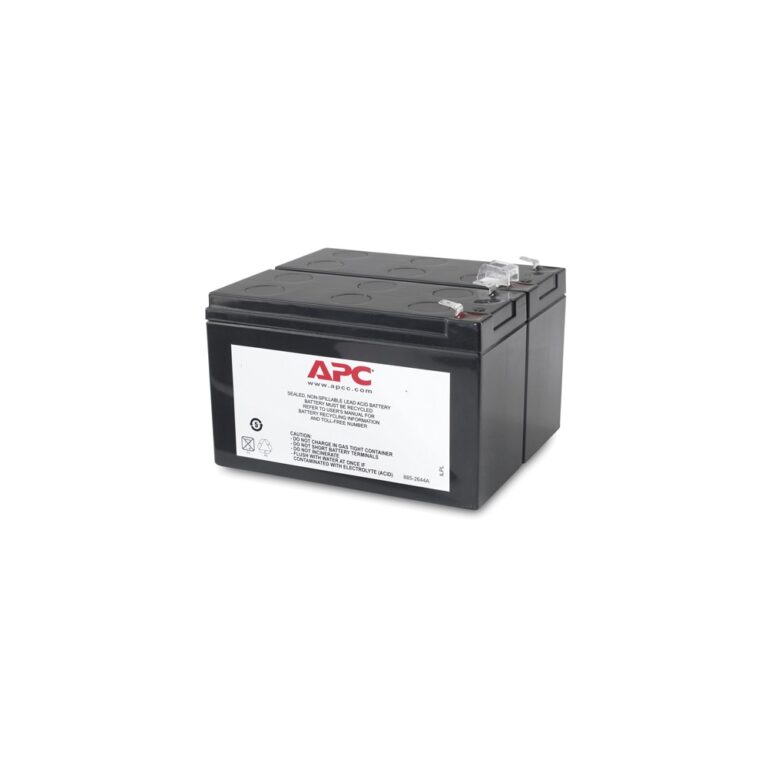 APC APCRBC113 Replacement Battery Cartridge RBC for APC UPS 5 Year Life Black Genuine OEM