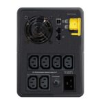 APC Back-UPS BX2200MI 2200VA 1200W Tower UPS 6 Outlets 4 Battery Backup Line-Interactive AVR USB Black
