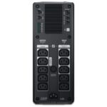 APC Back-UPS Pro 1500VA 865W Line-Interactive AVR LCD 10 Outlets Tower Black 230V
