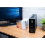 APC Back-UPS Pro 1600VA 960W Line-Interactive UPS Sine Wave 8 Outlets LCD User Replaceable Battery USB Ethernet Black