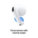 Apple AirPods 5 Earbuds with Wireless Charging Case, Bluetooth 5.3, Active Noise Cancellation, IP57, White