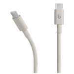 Apple Beats USB-C to USB-C Cable 1.5 m White Braided Fast Charging USB 2.0