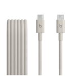 Apple Beats USB-C to USB-C Cable 1.5 m White Braided Fast Charging USB 2.0