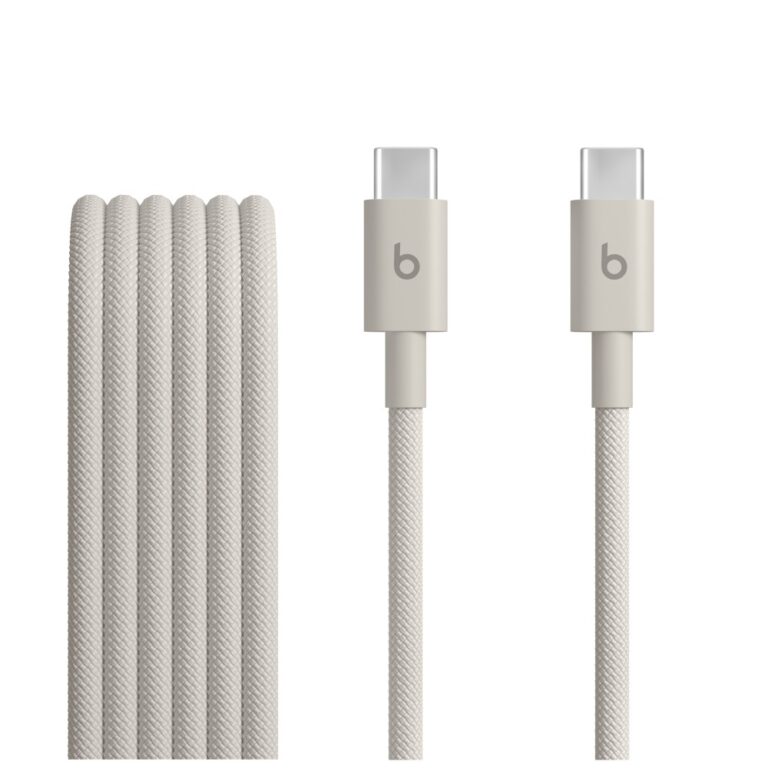 Apple Beats USB-C to USB-C Cable 1.5 m White Braided Fast Charging USB 2.0