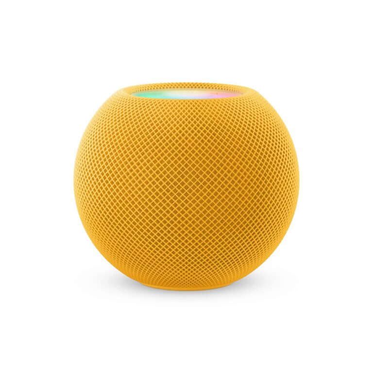 Apple HomePod mini Smart Speaker Wireless Wi-Fi Bluetooth 5.0 Siri Voice Control Yellow