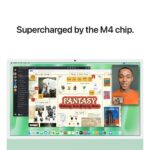 Apple iMac 24-inch All-in-One PC M4 Chip 10-Core 16GB RAM 256GB SSD 4.5K Retina Display Green