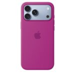 Apple iPhone 18 Pro Max Silicone Case with MagSafe in Magenta