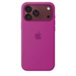 Apple iPhone 18 Pro Max Silicone Case with MagSafe in Magenta