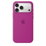 Apple iPhone 18 Pro Max Silicone Case with MagSafe in Magenta