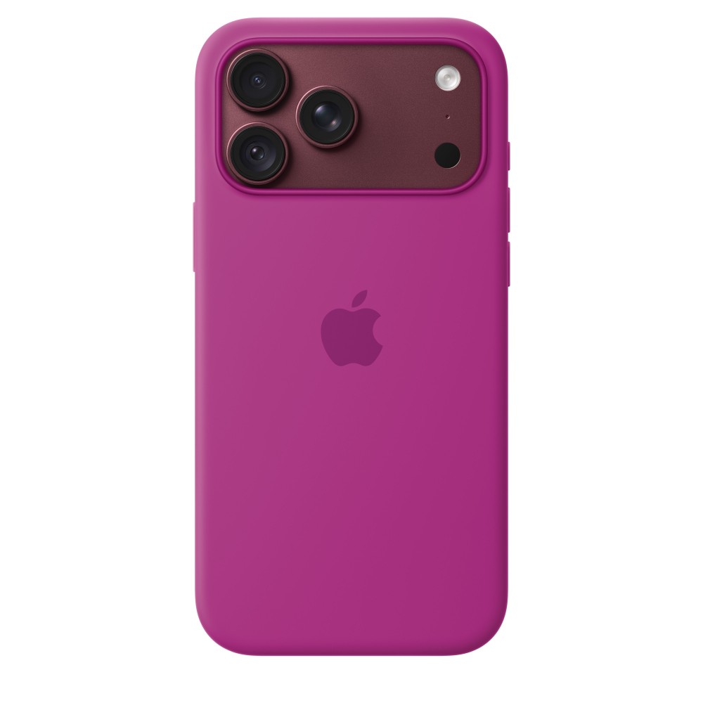 Apple iPhone 18 Pro Max Silicone Case with MagSafe in Magenta Apple iPhone 18 Pro Max Silicone Case with MagSafe in Magenta