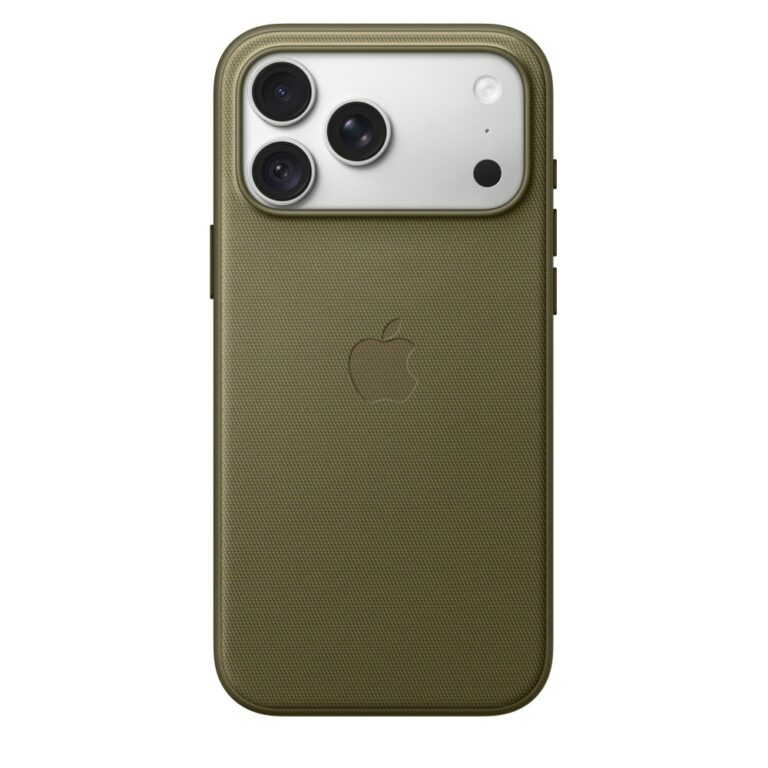 Apple iPhone 18 Pro Max TechWoven Case with MagSafe in Olive