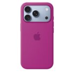 Apple iPhone 18 Pro Silicone Case with MagSafe Compatible Magenta
