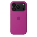 Apple iPhone 18 Pro Silicone Case with MagSafe Compatible Magenta