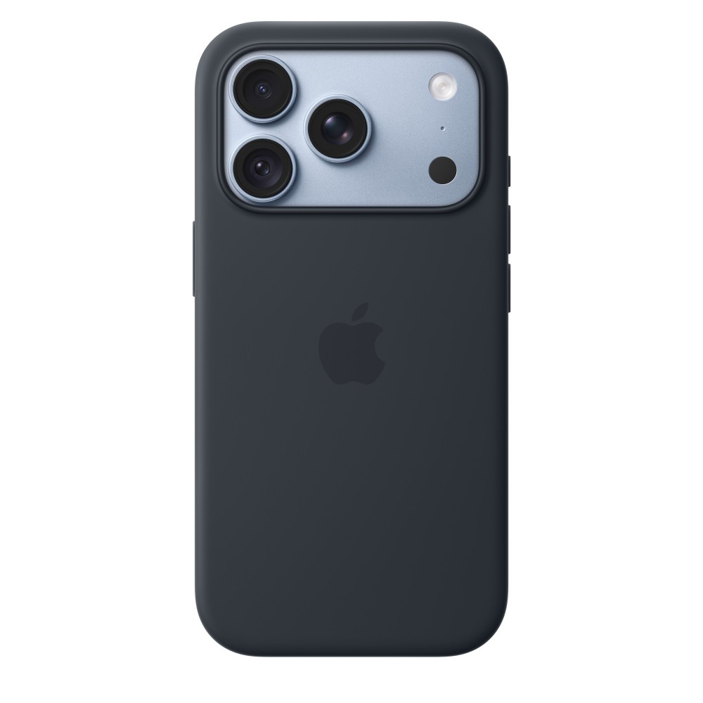 Apple iPhone 18 Pro Silicone Case with MagSafe - Navy Blue Apple iPhone 18 Pro Silicone Case with MagSafe - Navy Blue