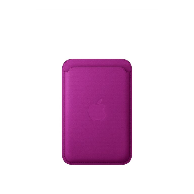 Apple iPhone FineWoven Wallet with MagSafe Card Holder for iPhone 12 13 14 15 16 17 18 Pro Max Magenta