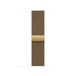 Apple Milanese Loop 42mm Smartwatch Band Stainless Steel Radiant Gold