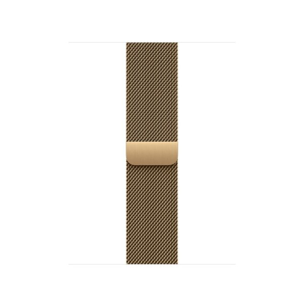 Apple Milanese Loop 42mm Smartwatch Band Stainless Steel Radiant Gold